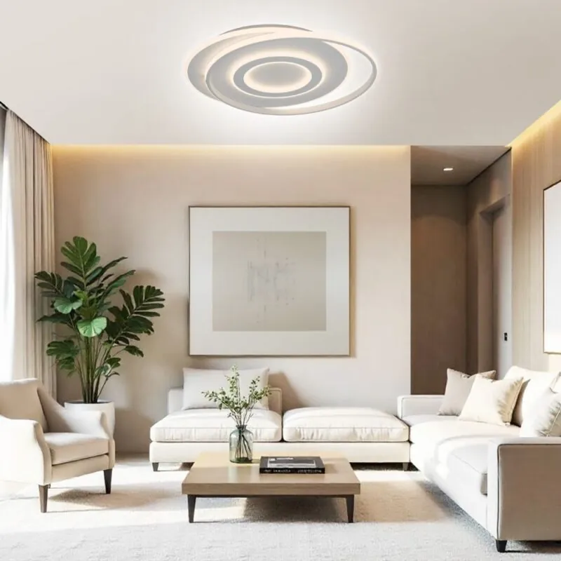 Vivalux VIV005175 Мултифункционална LED плафониера с дистанционно TILDA LED 88W CCT 3000-6000K