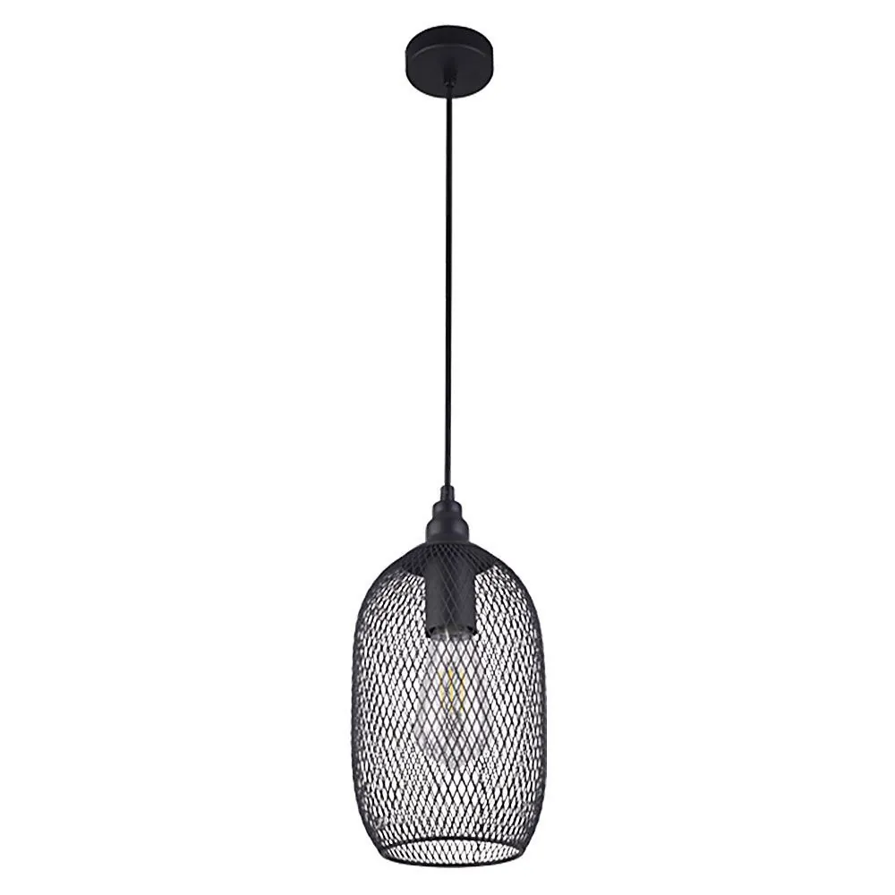 image-product-5843ac82-005101-00.jpg Vivalux VIV005101 Полилей LARS SSP601 1xE27 мрежа черен