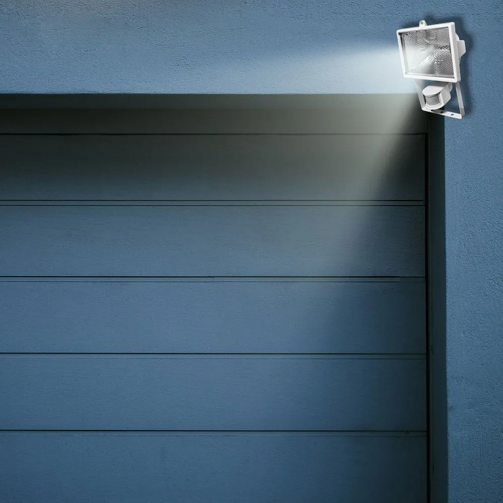 Vivalux VIV002868 Прожектор SENSO с датчик за движение 118 мм бял IP44