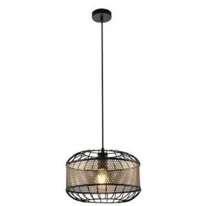 VivaluxVIV004998Полилей CASTELLO SSP749 1хЕ27 черно/злато метал