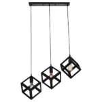 VivaluxVIV005015Полилей MARTE SSP766 3хЕ27 декоративна решетка черен