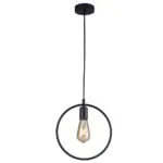 Vivalux VIV005104 Полилей ELIO SSP604 1xE27 кръг черен