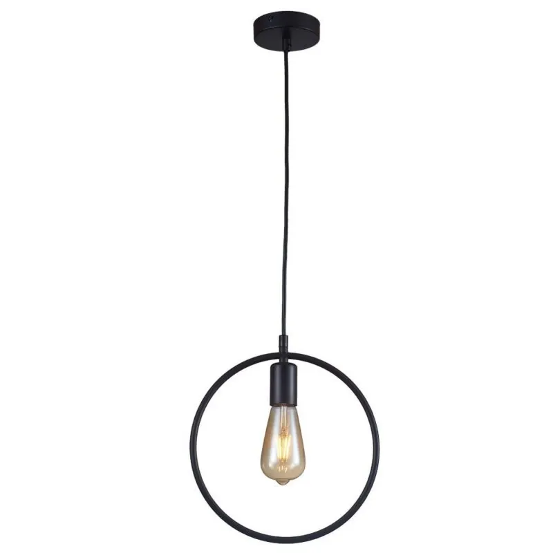 Vivalux VIV005104 Полилей ELIO SSP604 1xE27 кръг черен