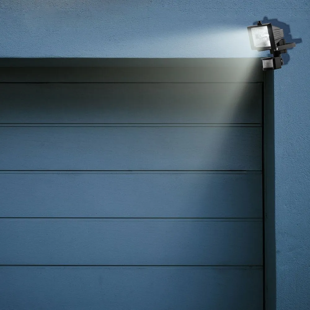 VivaluxVIV002865Прожектор SENSO с датчик за движение 78 мм черен IP44