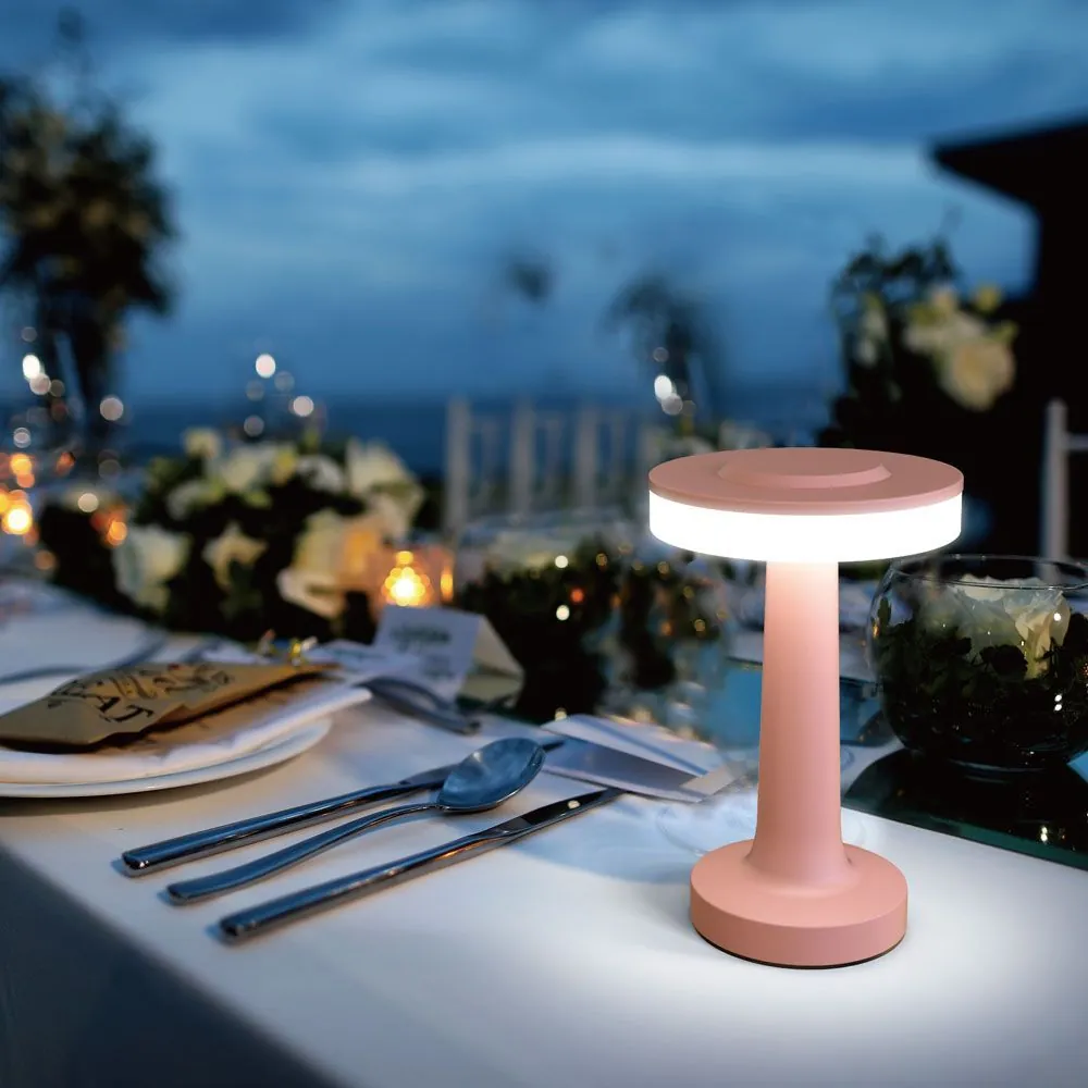 VivaluxVIV005141Настолна безжична LED лампа с акумулаторна батерия JULIE LED 2W димируема CCT 3000K-4000K-6400K