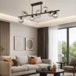 Vivalux VIV005043 Полилей GALILEO SSP781 9хG9 опушени стъкла