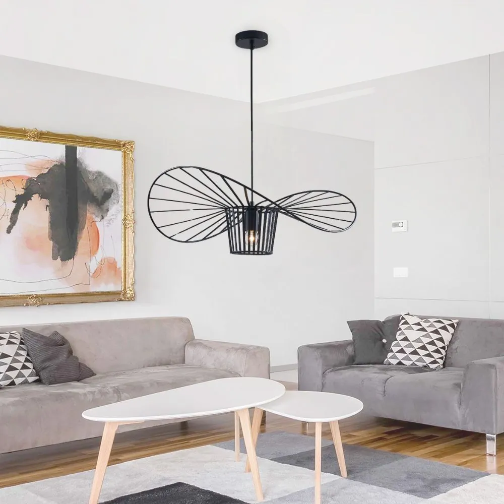 VivaluxVIV005016Полилей CHAPEL SSP767 1хЕ27 декоративна решетка черен