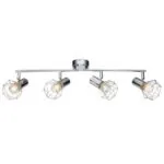 VivaluxVIV005029Линеен спот ANEKE SP776 подвижни рамена 4xE14 хром