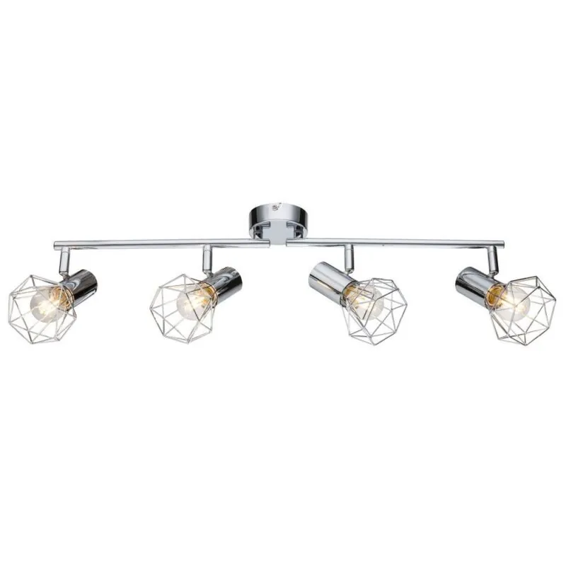 VivaluxVIV005029Линеен спот ANEKE SP776 подвижни рамена 4xE14 хром