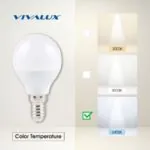 VivaluxVIV005131LED лампа CAMEO LED 5W 470lm E14 6400K