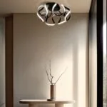 Vivalux VIV005168 LED плафон MEANDRA-C LED 54W черен CCT-switch 3000-4000-6000K