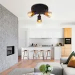 Vivalux VIV005049 Спот DANTE SP787 3xE14 опушени стъкла черен