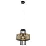 VivaluxVIV004997Полилей CASTELLO SSP748 1хЕ27 черно/злато метал