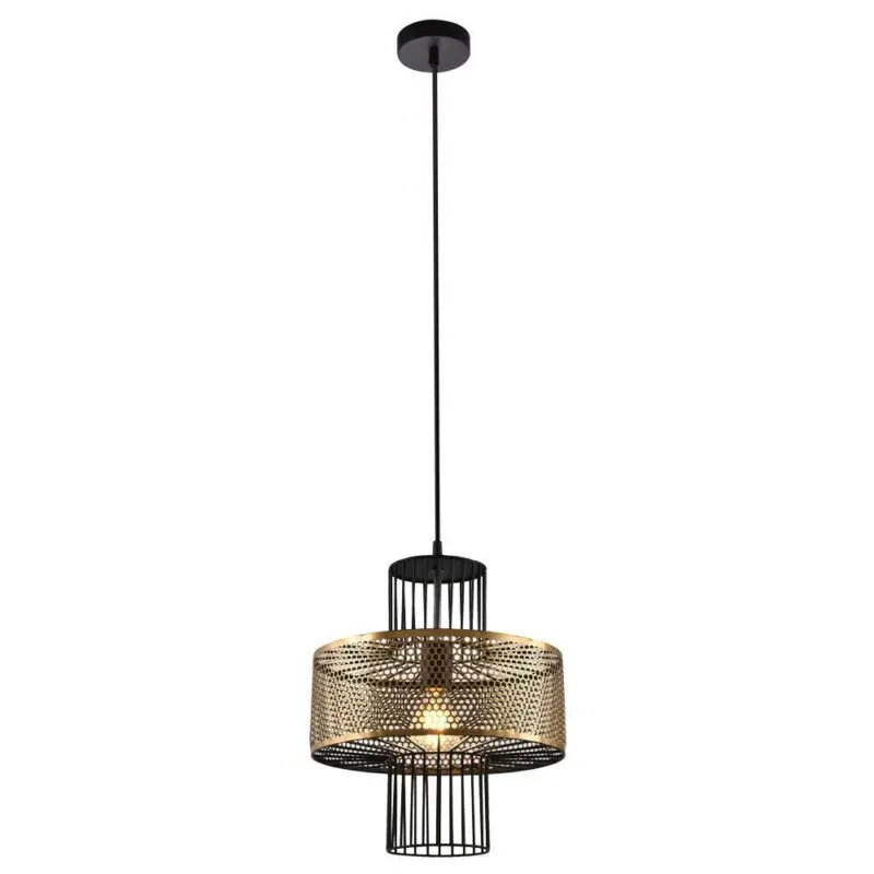 VivaluxVIV004997Полилей CASTELLO SSP748 1хЕ27 черно/злато метал