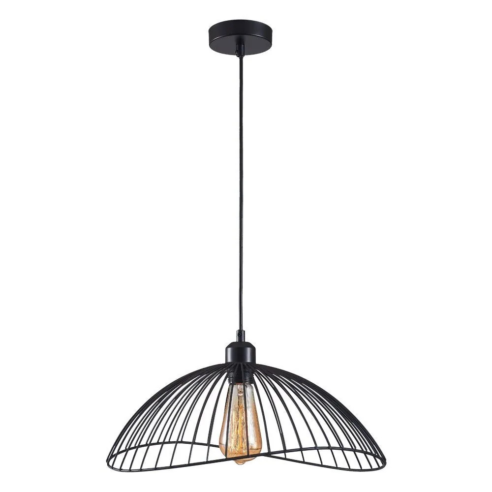 image-product-972379b3-005017-00.jpg VivaluxVIV005017Полилей HOLGER SSP768 1хЕ27 декоративна решетка черен