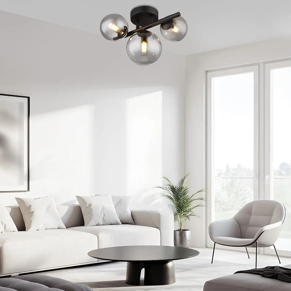 Vivalux VIV005042 Плафон GALILEO CL780 3хG9 опушени стъкла