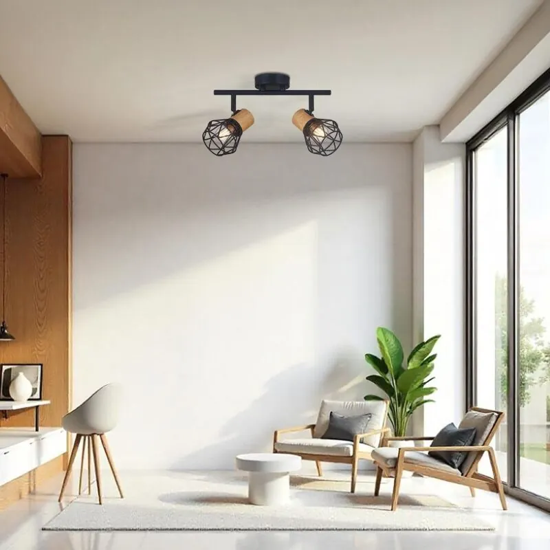 Vivalux VIV005089 Спот FRODO SP795 2xE27 метал черен