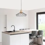 VivaluxVIV005098Полилей AVA SSP799 1xE27 метал с дърво черен