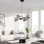 VivaluxVIV005045Полилей GALILEO SSP783 6хG9 опушени стъкла