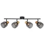 Vivalux VIV005087 Спот BRIA SP793 4xE27 мрежа черен