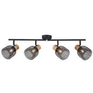 VivaluxVIV005087Спот BRIA SP793 4xE27 мрежа черен