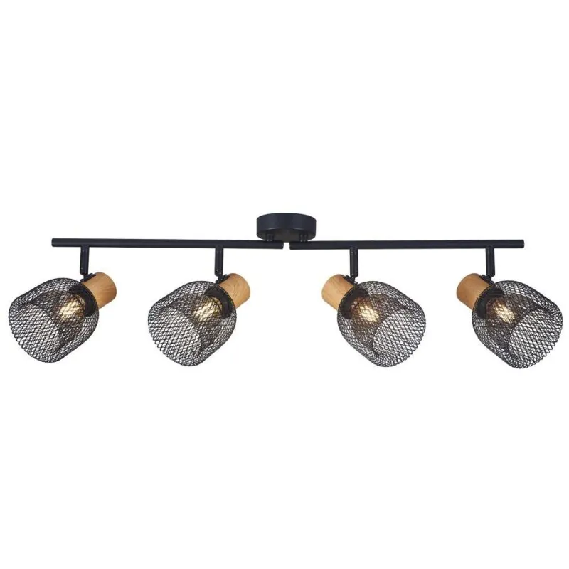 Vivalux VIV005087 Спот BRIA SP793 4xE27 мрежа черен