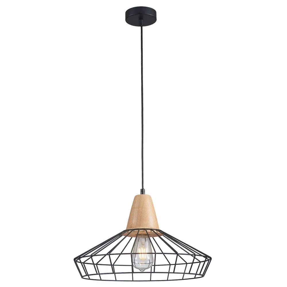 image-product-c8889d11-005098-00.jpg VivaluxVIV005098Полилей AVA SSP799 1xE27 метал с дърво черен