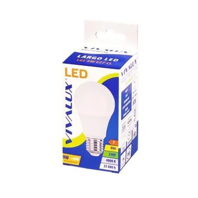 Vivalux VIV004294 LED лампа LARGO LED 9W 806lm E27 4000K