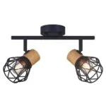 VivaluxVIV005089Спот FRODO SP795 2xE27 метал черен