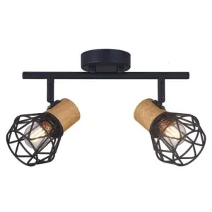 VivaluxVIV005089Спот FRODO SP795 2xE27 метал черен