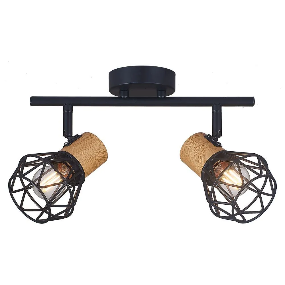 image-product-cde20506-005089-00.jpg VivaluxVIV005089Спот FRODO SP795 2xE27 метал черен