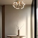 VivaluxVIV005169LED плафон MEANDRA-C LED 54W злато CCT-switch 3000-4000-6000K