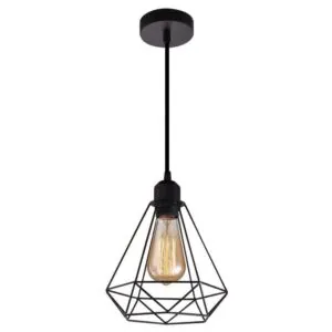 VivaluxVIV005011Полилей ALMA SSP762 1хЕ27 декоративна решетка черен