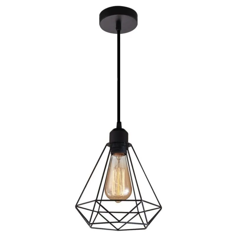 VivaluxVIV005011Полилей ALMA SSP762 1хЕ27 декоративна решетка черен