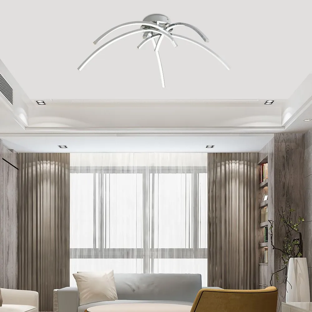 Vivalux VIV005161 LED плафон LOREIN LED 36W хром CCT-switch 3000-4000-6400K