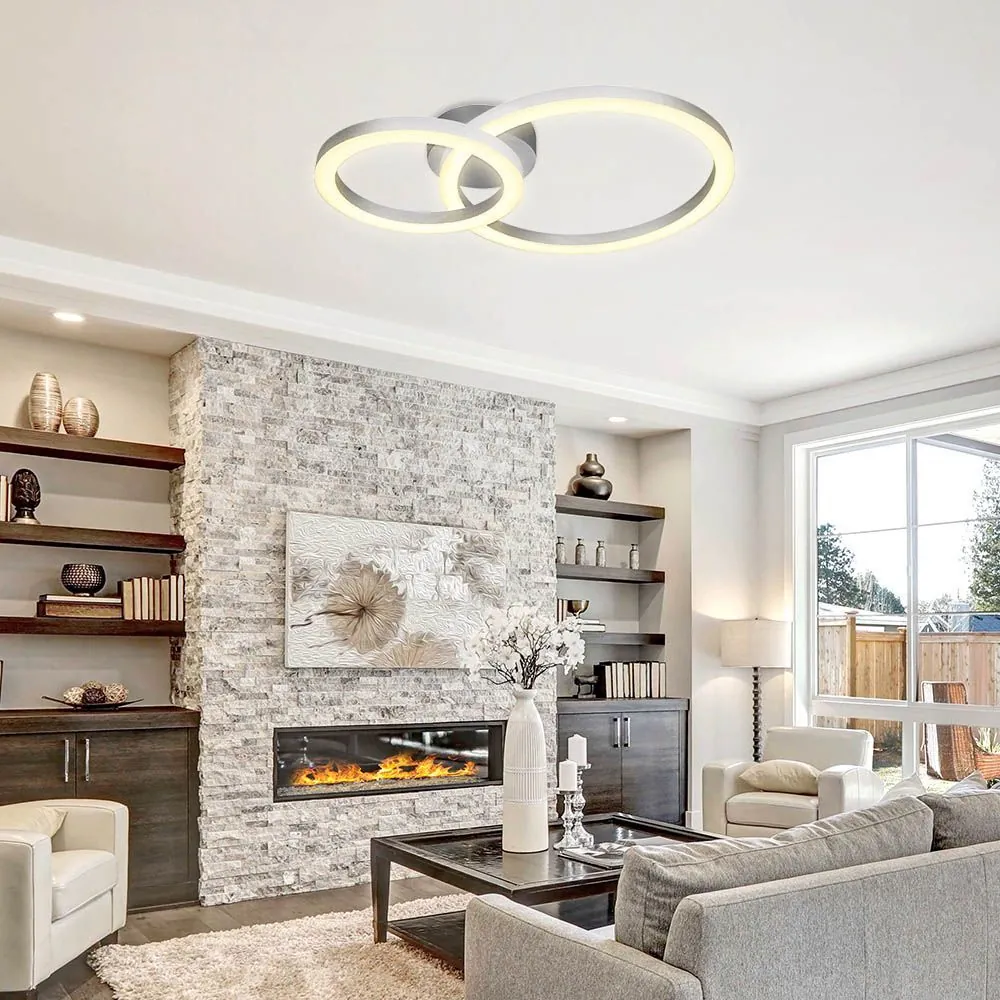 Vivalux VIV005040 LED плафон ZION LED 18W алуминий 4000K