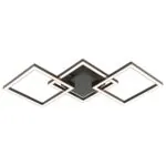 Vivalux VIV005036 LED плафон SONOMA LED SQ3 24W черен 4000K