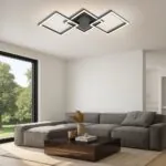 Vivalux VIV005036 LED плафон SONOMA LED SQ3 24W черен 4000K