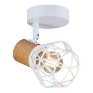 VivaluxVIV005091Спот FRODO SP794 1xE27 метал бял