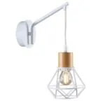 VivaluxVIV005095Аплик FRODO WL797 1xE27 метал бял