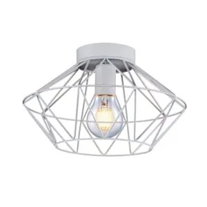 VivaluxVIV005097Плафон FRODO CL798 1xE27 метал бял