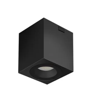 Vito 2103120 LED CEILING SPOT CUBIX-A 9W 3xCCT (3000K/4200K/6500K) 1080Lm 30°-ADJUSTABLE IP20 9*9*10CM BLACK
