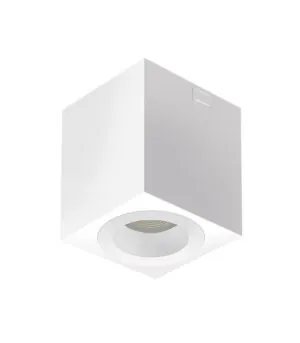 Vito 2103130 LED CEILING SPOT CUBIX-A 9W 3xCCT (3000K/4200K/6500K) 1080Lm 30°-ADJUSTABLE IP20 9*9*10CM WHITE