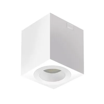 Vito 2103130 LED CEILING SPOT CUBIX-A 9W 3xCCT (3000K/4200K/6500K) 1080Lm 30°-ADJUSTABLE IP20 9*9*10CM WHITE