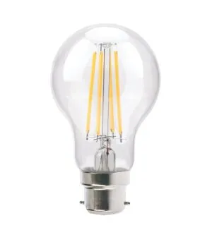Vito 1519850 LED FILAMENT BULB LEDISONE-2 CLEAR A60 8W B22 2700K 1000lm