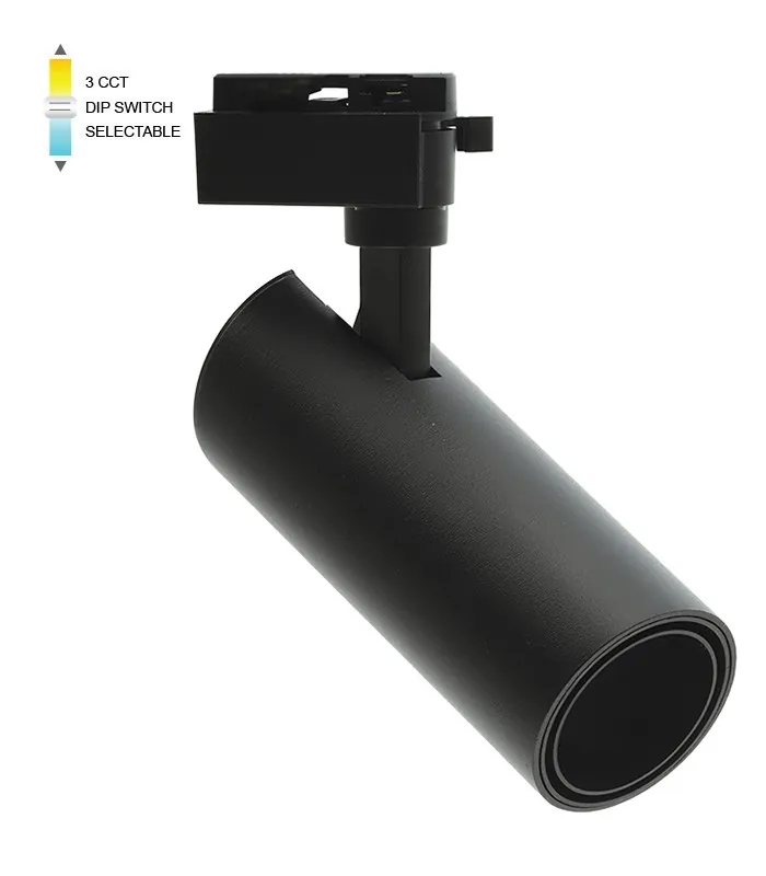 Vito 2103080 LED TRACKLIGHT MONOLINO-C30 Φ63X177 30W COB 3CCT BLACK