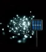 Vito 5620590 SOLAR DECORATIVE LED LIGHTING NATALE-8 200LED 6400K 10M 1.2V IP44 GREEN CHRISTMAS