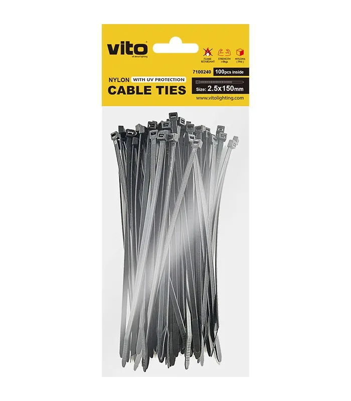 plastic-cable-tie-25x150mm-black-100-pcs-in-bag-7100240-vito.jpg Vito 7100240 КАБЕЛНИ ПРЕВРЪЗКИ 2.5X150MM ЧЕРЕН 100БР В ПАКЕТ