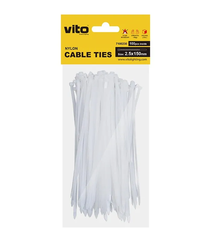 plastic-cable-tie-25x150mm-white-100-pcs-in-bag-7100230-vito.jpg Vito 7100230 КАБЕЛНИ ПРЕВРЪЗКИ 2.5X150MM БЯЛ 100БР В ПАКЕТ