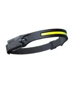 Vito 5000540 RECHARGEABLE HEAD LIGHT FLASH-7 3W/1W 6000K 300Lm/100Lm HANDMOTION-SENSOR TYPE-C BLACK